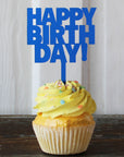 Happy Birthday Acrylic Cake Topper
