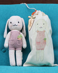 Harper The Bunny Hand Knit Cuddle + Kind Doll with Personalized Bag