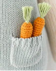 Henry The Bunny- Hand Knit Cuddle + Kind Doll with Personalized Bag