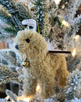 Angel With Wings Doodle Dog Ornament