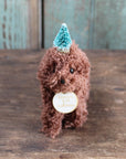 Puppy's First Christmas Doodle Dog Ornament