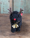 Reindeer Jingle Bells Doodle Ornament