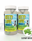 Kitten and Bubbles Kitchen Towel
