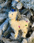 LIT Llama Christmas Ornament