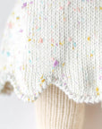 Mia The Dog - Hand Knit Cuddle + Kind Doll with Personalized Bag