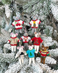 Christmas cookie - Sweater Mouse Ornament