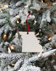 Plywood Missouri Wood Ornament