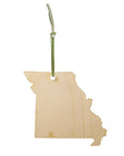 Plywood Missouri Wood Ornament