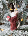 Mouse in Robe Ornament