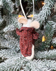 Mouse in Robe Ornament