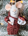 Mouse in Robe Ornament