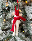 Mouse & Snowman Ornament