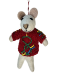 Mice In Sweaters Christmas Wrapping Paper
