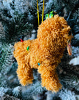 Naughty Doodle Dog Ornament
