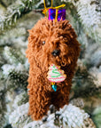 Naughty Doodle Dog Ornament