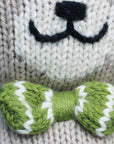 Noah The Dog - Hand Knit Cuddle + Kind Doll with Personalized Bag