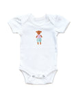 Watercolor Bear Baby Onesie