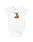 Boots Are Made For Crawling Baby Onesie