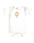 Watercolor Bunny Baby Onesie