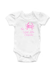 Cutest little crabcake Baby Onesie