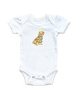 Christmas Lit Doodle Baby Onesie