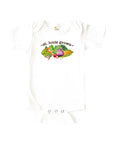 Custom City Grown Vegetables Baby Onesie