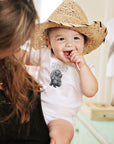 Hungry Hungry Hippo Baby Onesie