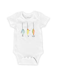 Fishing Lures Baby Onesie