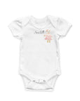 Personalized Baby Gift Set | Custom Name Onesie & Keepsake Suitcase
