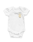 Personalized Baby Gift Set | Custom Name Onesie & Keepsake Suitcase