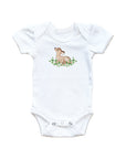Sitting Deer Baby Onesie