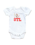 St. Louis Baseball Baby Onesie
