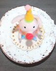 LIMITED QUANTITY Circus Clown Pig Happy Birthday Cake Topper