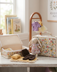 Travel Bunny Dress-Up Set with Suitcase Bed