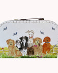 Dog Squad Cardboard Suitcase Set