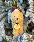 Puppy's First Christmas Doodle Dog Ornament