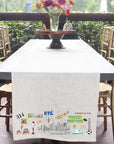 Saint Louis Collage Table Runner
