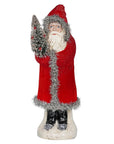 Velvet Belsnickle Santa Ornament