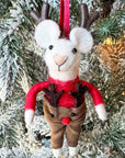 Reindeer Pants Mouse Ornament