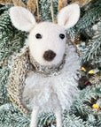 Winter Scarf Reindeer Ornament