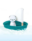 Sailing Boat - Polar Bear Wooden Toy Set