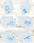 Bluebird Stationery Set and Notecard Set