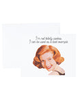 Crazy Vintage Ladies Stationery and Notecard Set