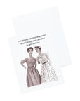 Crazy Vintage Ladies Stationery and Notecard Set
