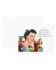 Funny Food Stationery and Notecard Set