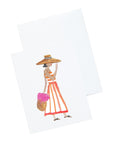 Gal In Hats Stationery and Notecard Set