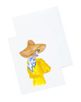 Gal In Hats Stationery and Notecard Set