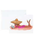Gal In Hats Stationery and Notecard Set