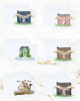 Home Sweet Home Stationery and Notecard Set