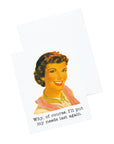 Funny Adults Stationery and Notecard Set
